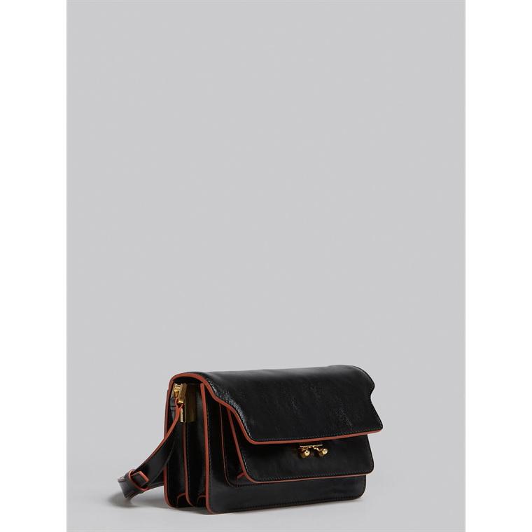 MARNI Soft Trunk Bag EW, Black 